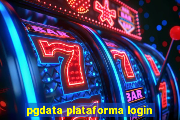 pgdata plataforma login